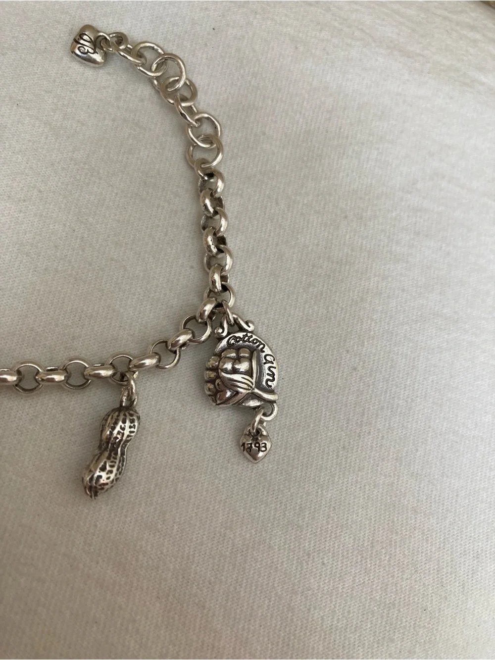 Brighton Georgia State Charms Bracelet